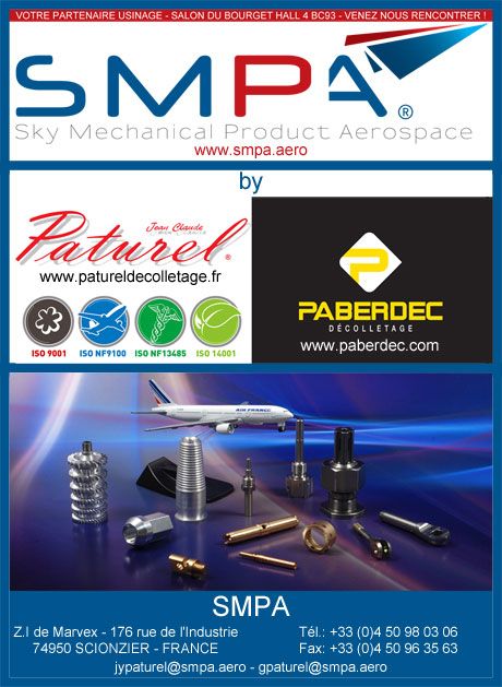 SMPA - Sky Mechanical Product Aerospace au salon du Bourget